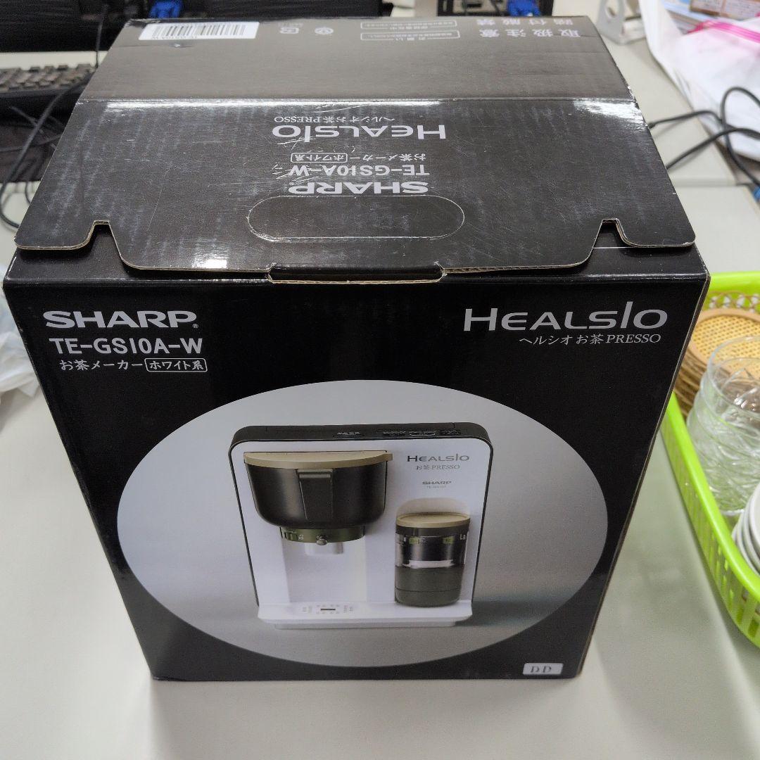 SHARP TE-GS10A-W お茶メーカー Amazon | SHARP HEALSIO お茶PRESSO ホワイト系 TE-GS10A-W | シャープ