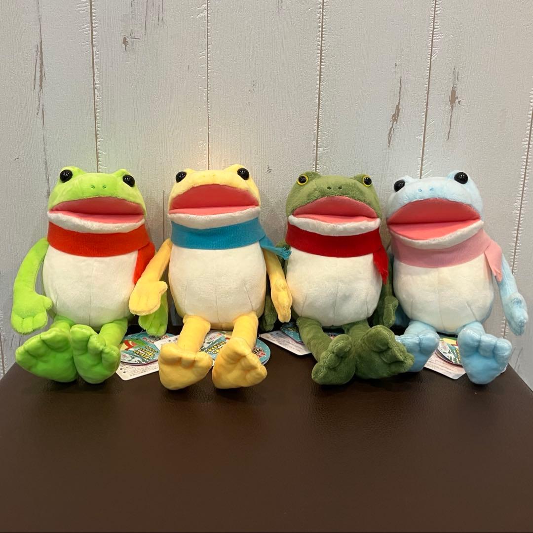 おとぼけケロピョン ほんわかマフラー 全4種 コンプリートセット