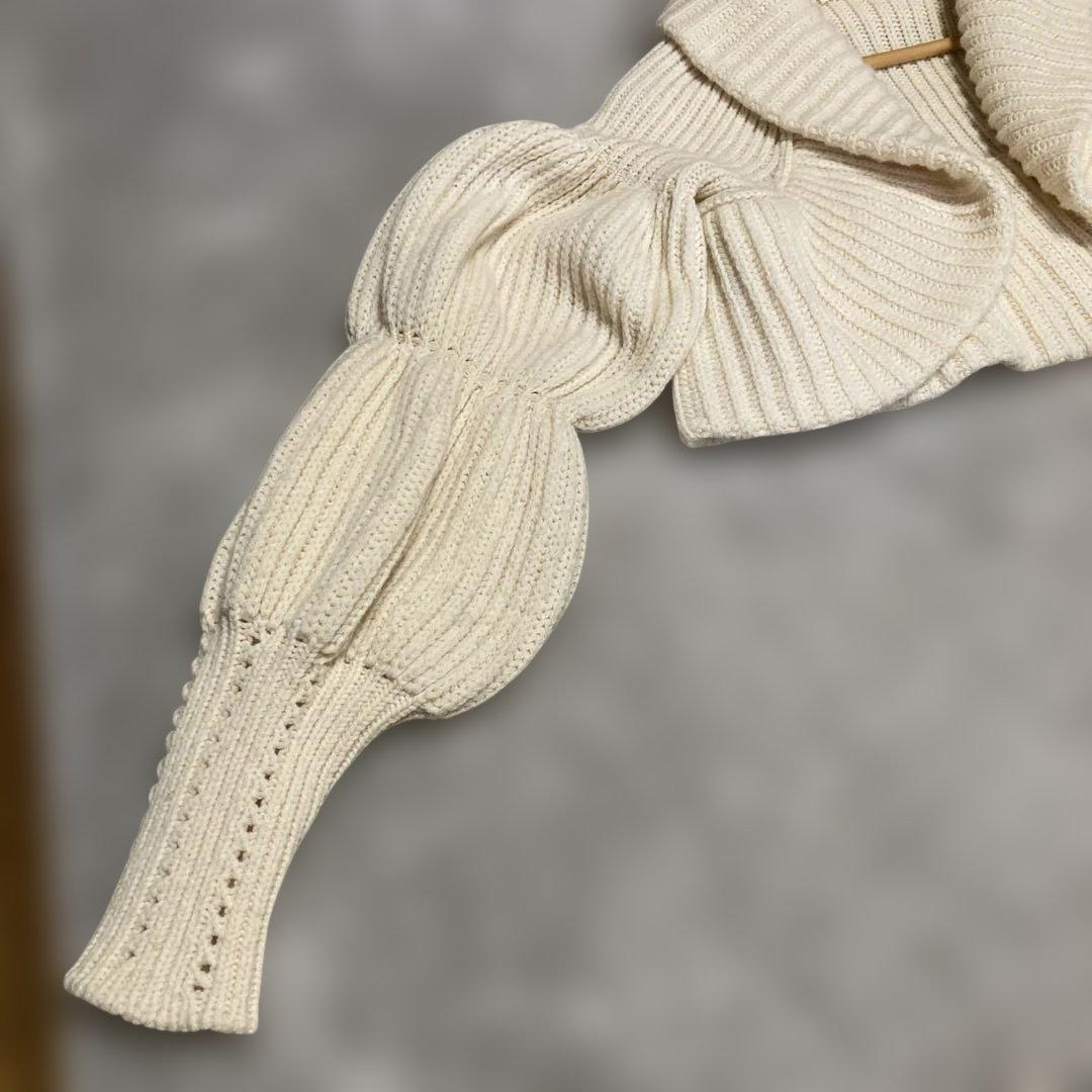 VALENTINO カシミア50%ウール50% カーディガン.ボレロ