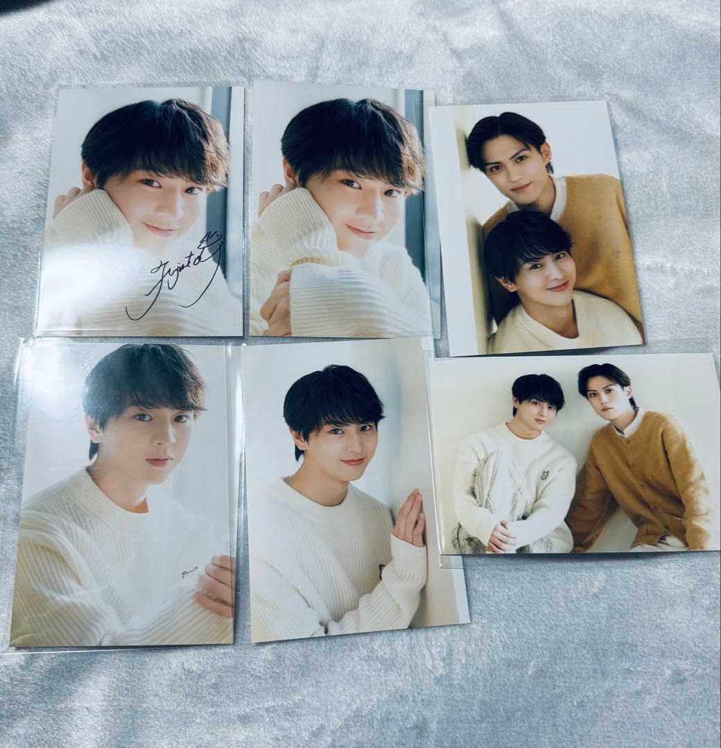 JUNON ブロマイド 藤本洸大 簡秀吉 6枚セット - メルカリ