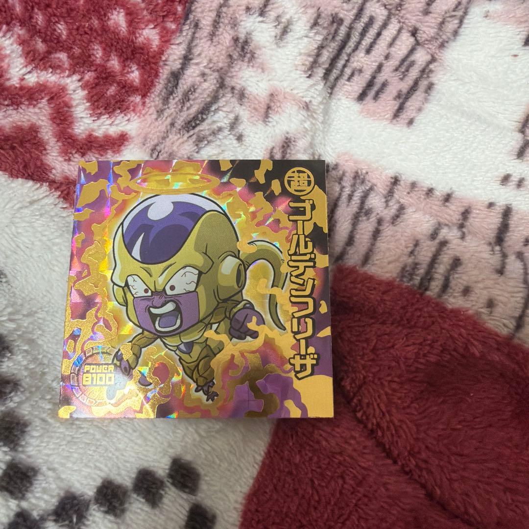 ドラゴンボールZ超戦士シールウエハースW5-S1 SGR ゴールデンフリーザ