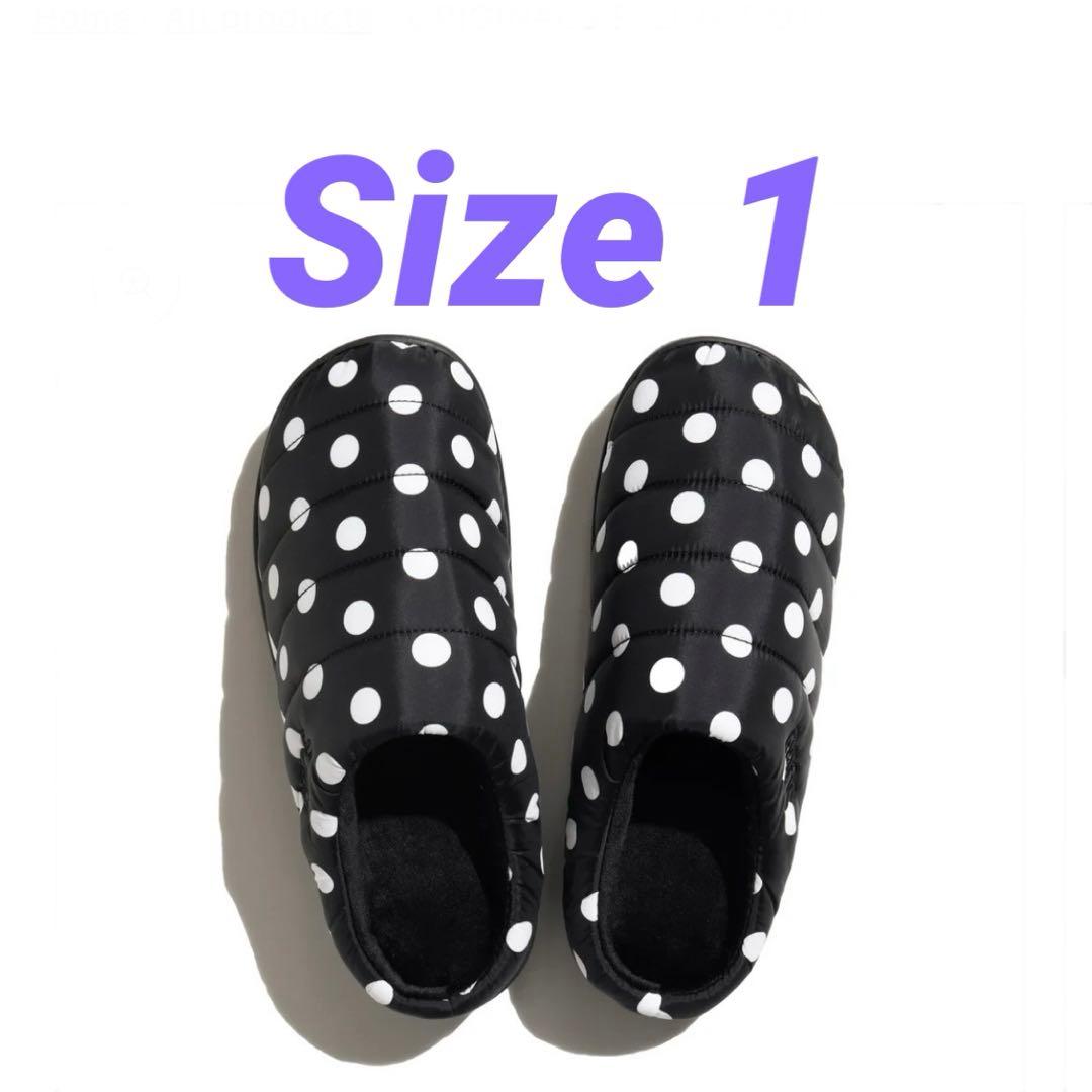 SUBU 。ドットスリッパ サイズ1（24-25.5cm） - メルカリ