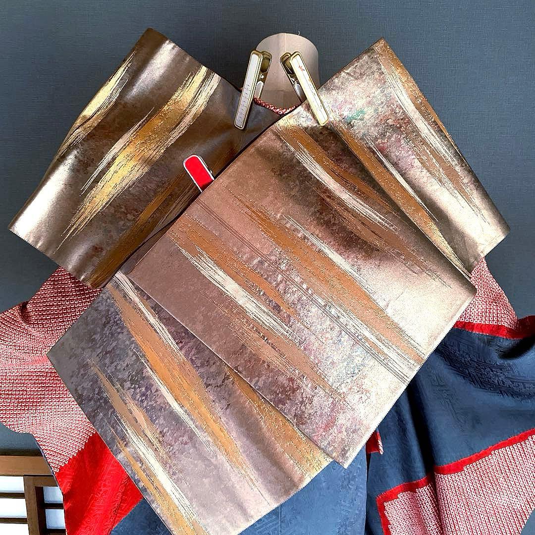 振袖フルセット 手染め 絞り 染分け 成人式振袖 振袖 裄丈69 赤 - メルカリ