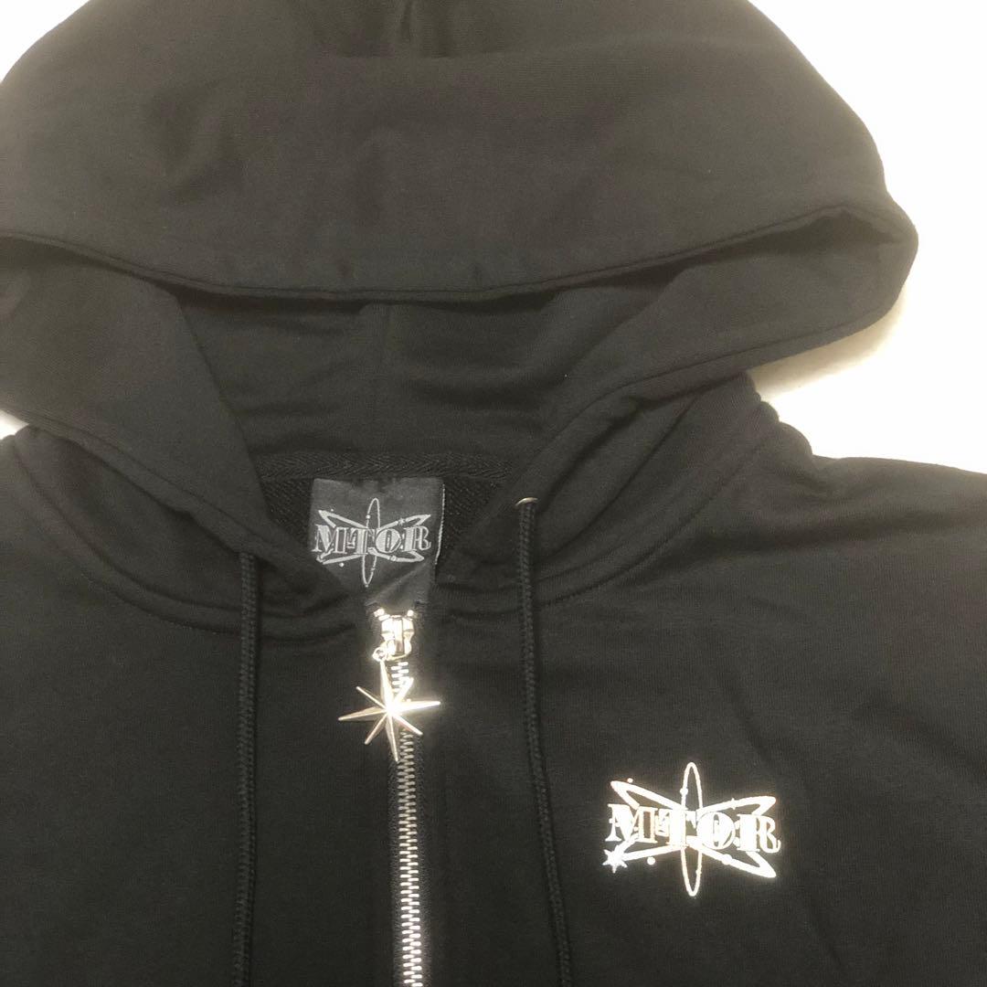 限定 めておら-Meteorites- ビッグシルエットパーカー ビッグプリント