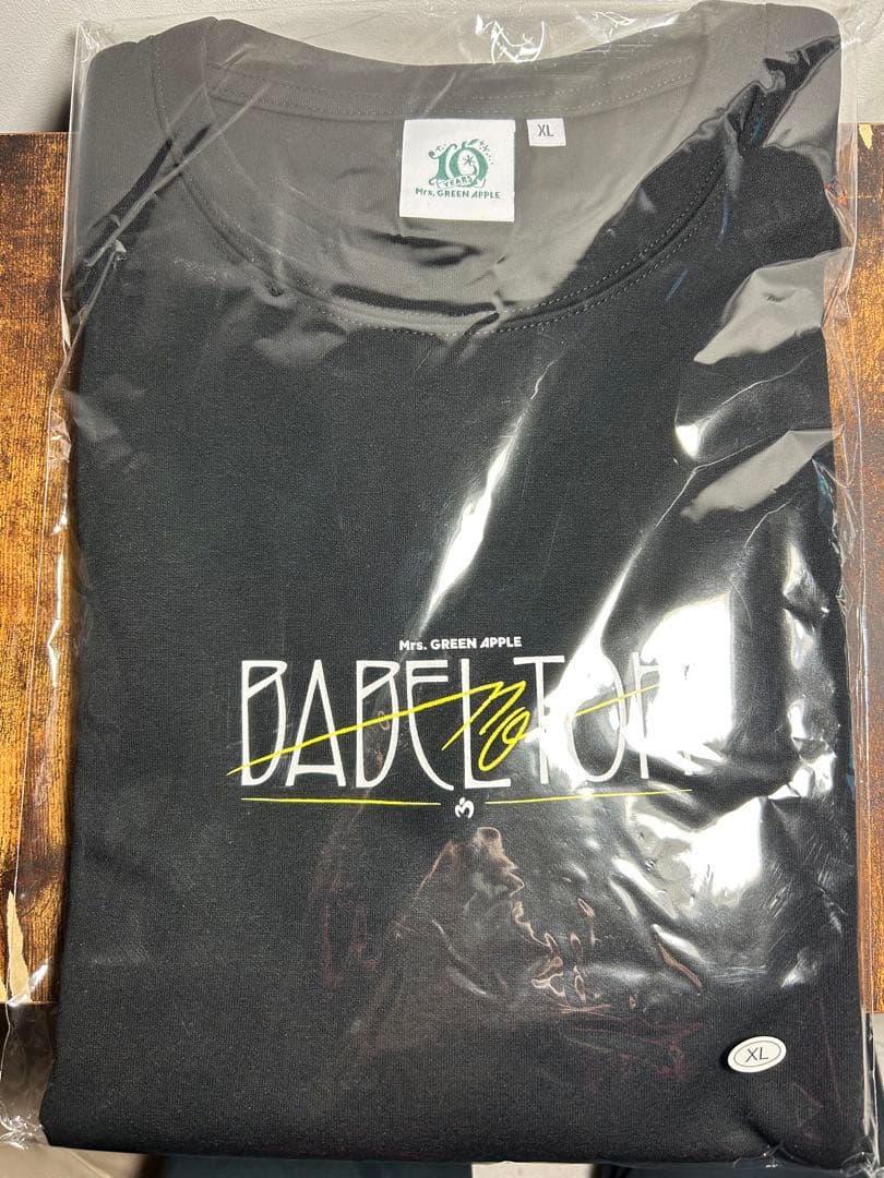 ミセスMrs. GREEN APPLEバベルの塔TシャツXLブラック大森元貴 - メルカリ