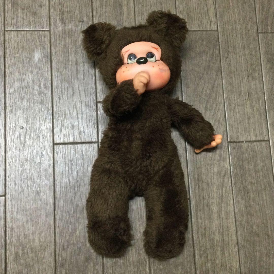 昭和レトロ、当時物】70年代 セキグチ こぐまのグッチ ぬいぐるみ