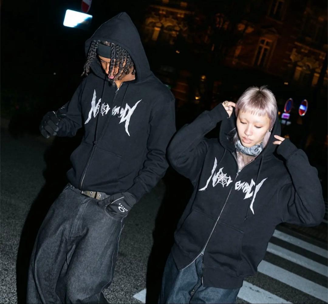 noremid ノーリミッド Spyder Double Zip Hoodie - メルカリ