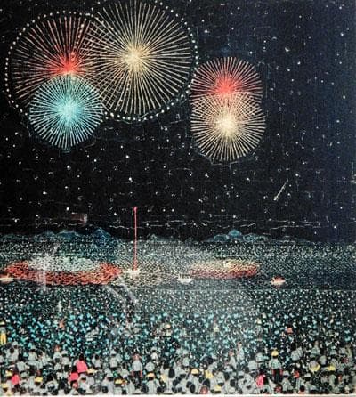 110000⇒¥88000 山下清 長岡の花火 リトグラフ 限定300部6号大 - メルカリ