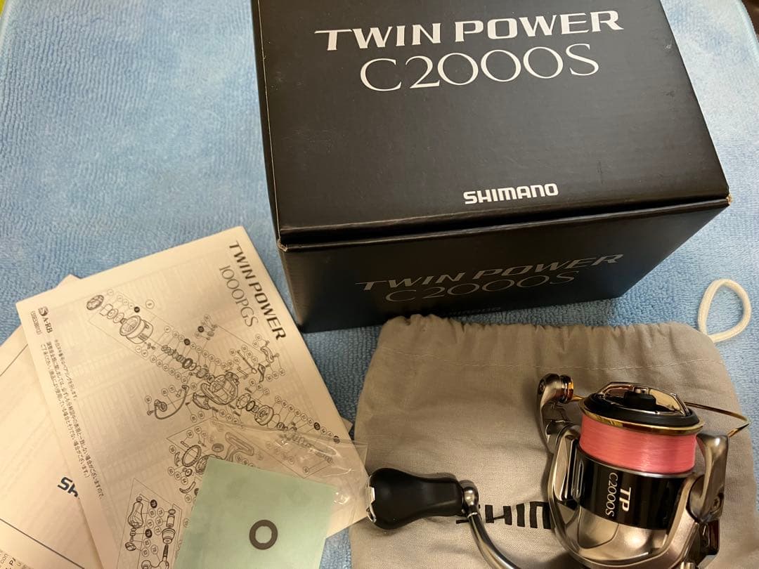 ツインパワー　2000 シマノ　トラウト　アジング シマノ 24ツインパワー c2000s エリアトラウト アジング｜Yahoo!フリマ