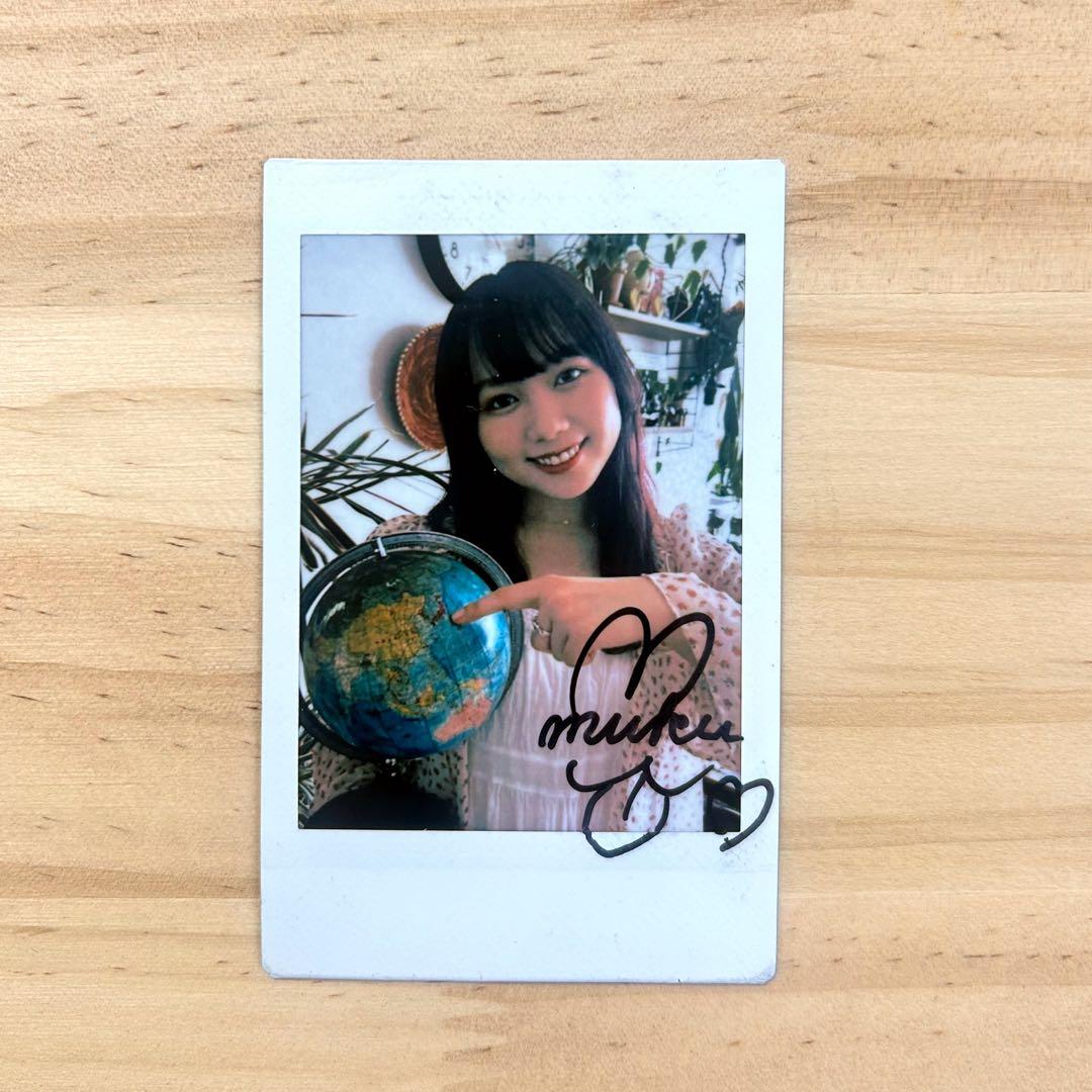 むくえな むく 直筆サイン入りチェキ - メルカリ