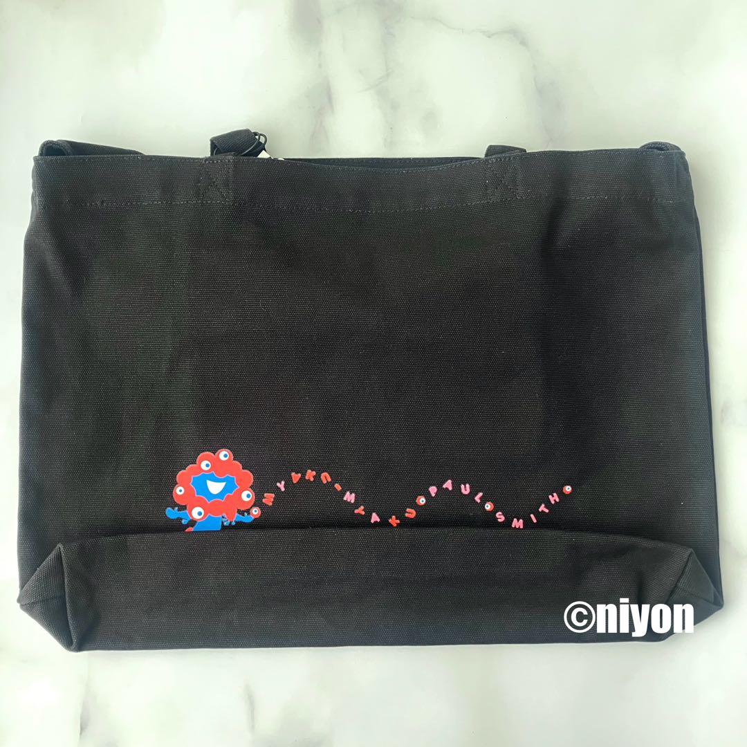 希少品 ミャクミャク × ポールスミス コラボ トートバッグ ブラック