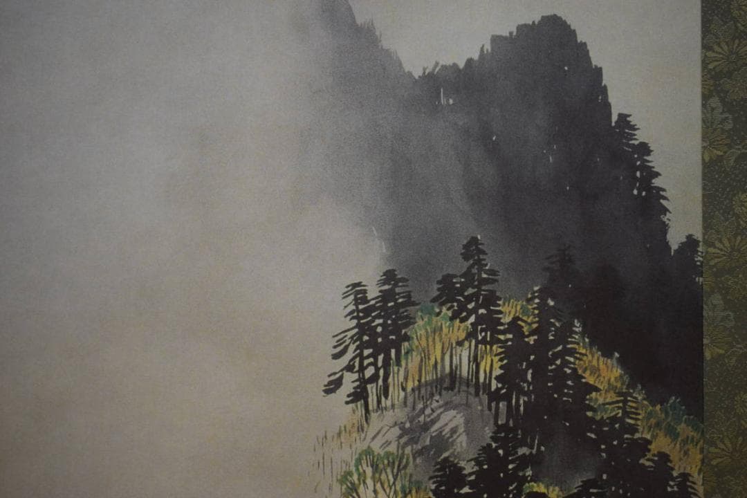 複製/川合玉堂/渓村春信/工芸/桐共箱付/布袋屋掛軸HH-362 - メルカリ