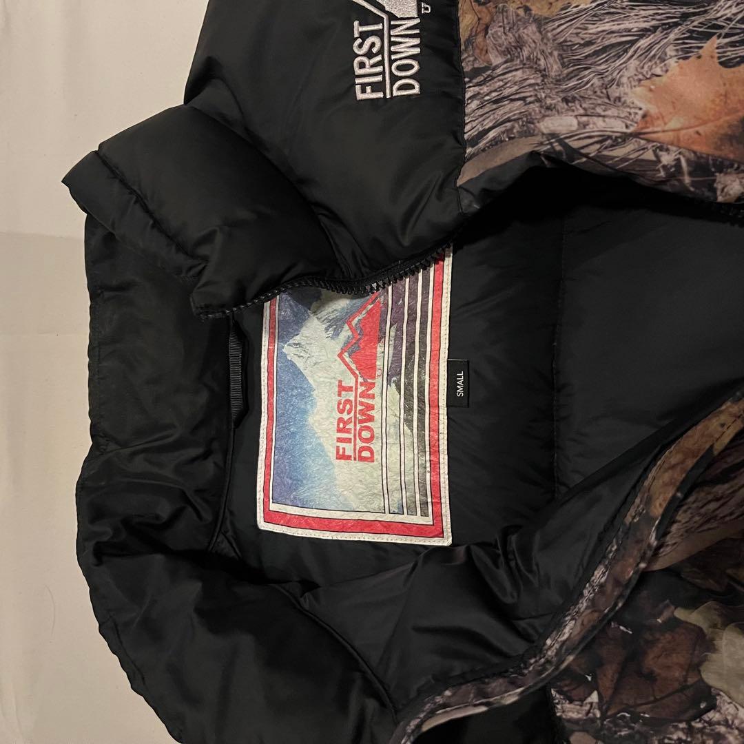 ファーストダウン ダウンジャケット リアルツリーカモ 迷彩 ヌプシ