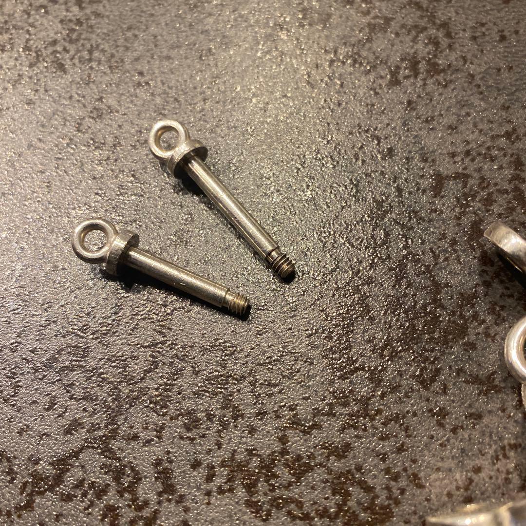 ティファニー Silver 925 シャックル キーホルダー リング 2個セット