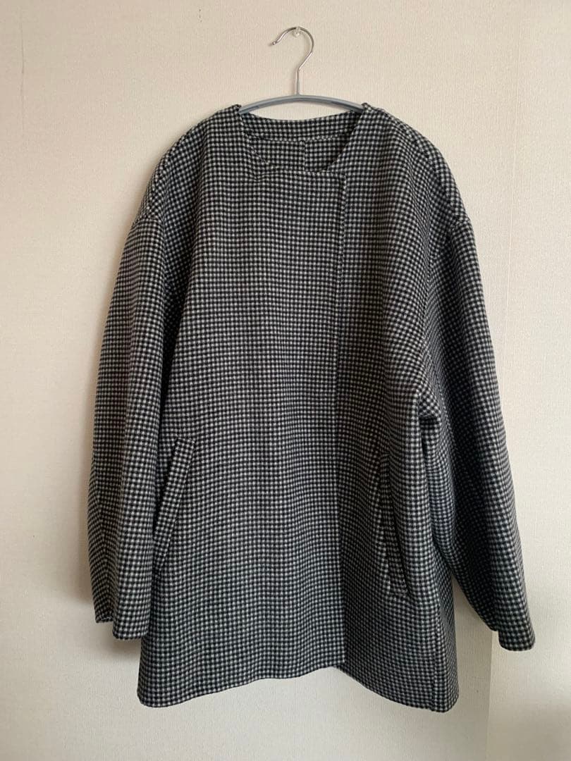 スローブイエナ　ハミルトン　ダブルフェイスショートコート HAMILTONダブルフェイスウールショートコクーンコート◇ | スローブ