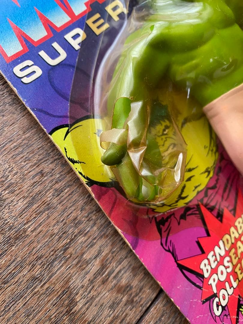 Marvel ハルク 1991年 ヴィンテージ フィギュア 未開封 - メルカリ