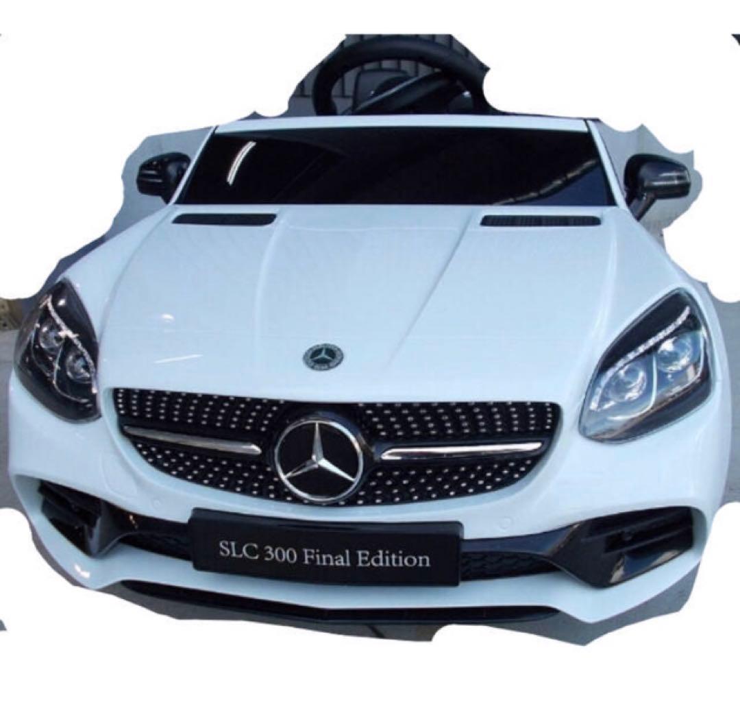 乗用ラジコン ベンツ SLC 白 完成車 乗用ラジコン ベンツ SLC 白 完成