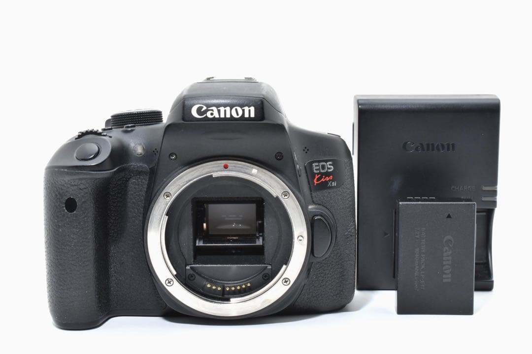 Canon EOS Kiss X8i 本体 バッテリー付き - メルカリ