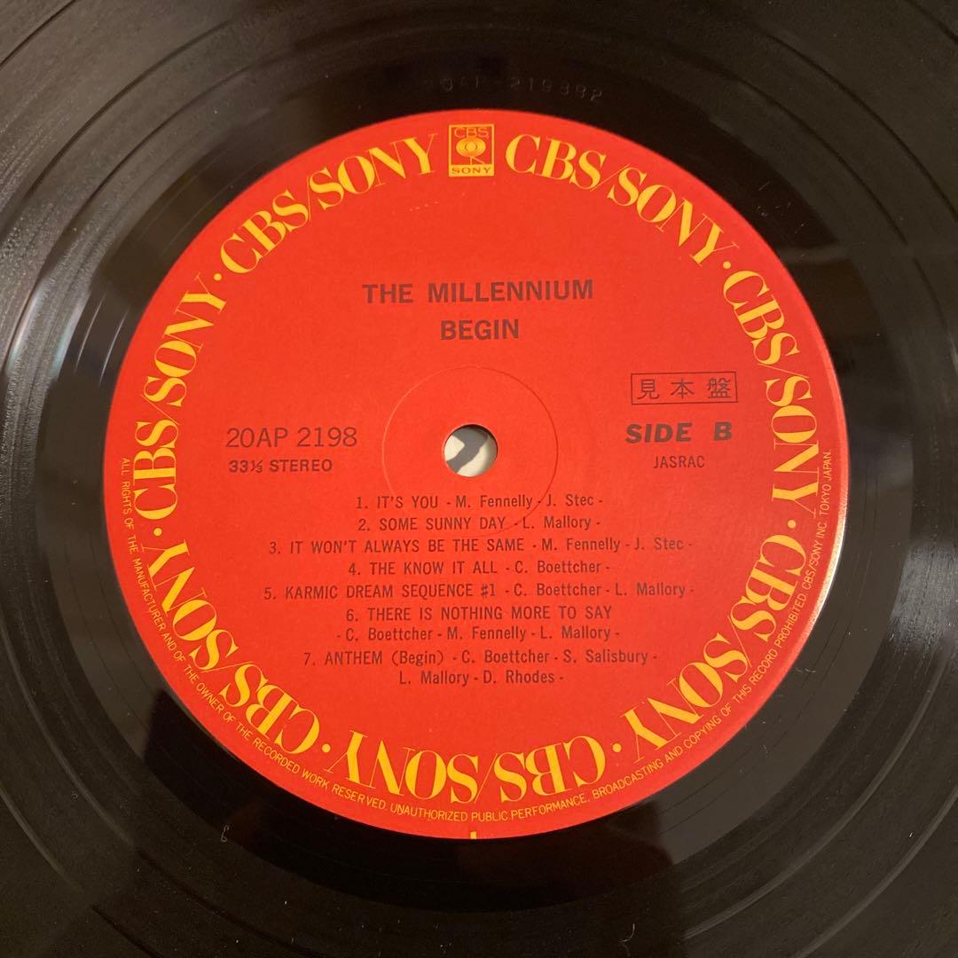 ミレニウム The Millennium/Begin LP（日本盤初版） - メルカリ