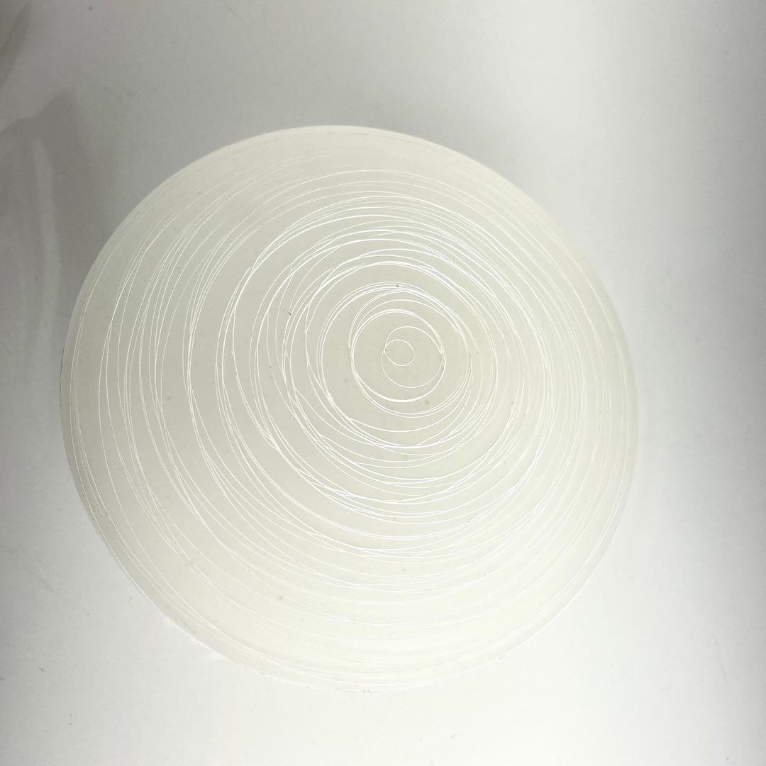 希少昭和レトロ✨未使用 保管品 山田照明 糸巻きガラス ペンダント