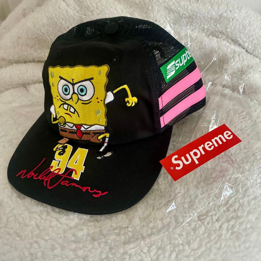 限定値下げ❗️ 新品未使用シュプリーム スポンジボブ キャップ