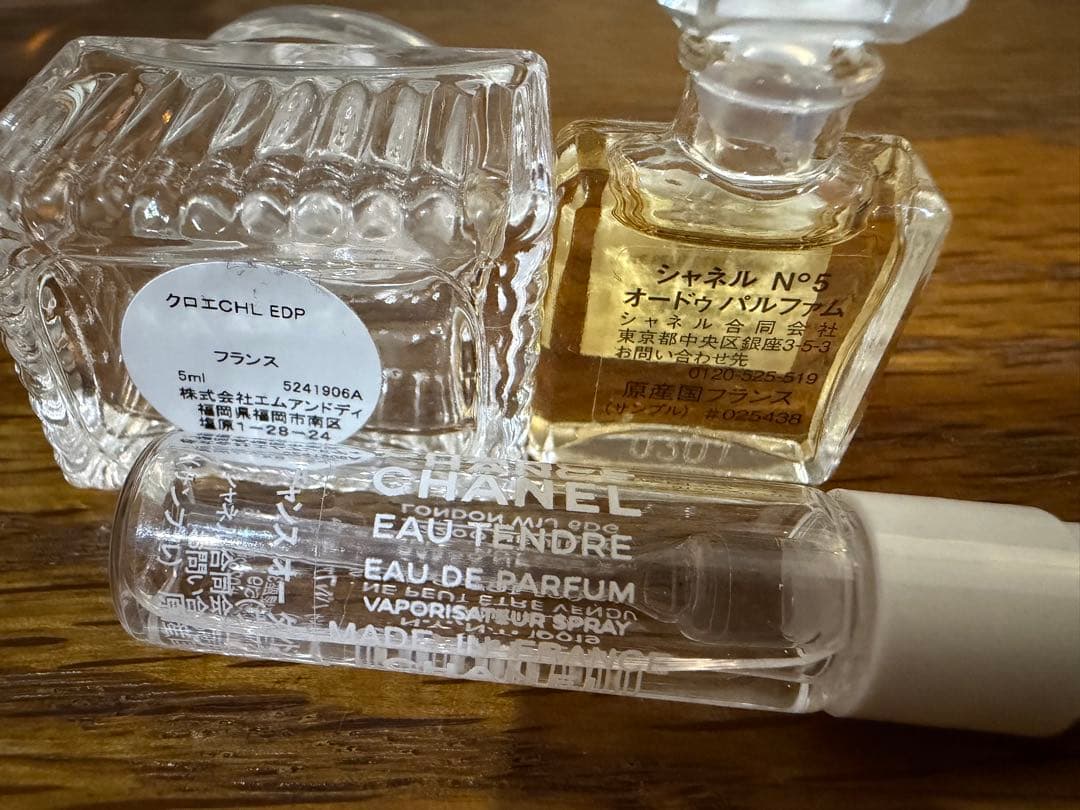 CHANEL Dior Chloeミニ香水セット まとめ売り - メルカリ