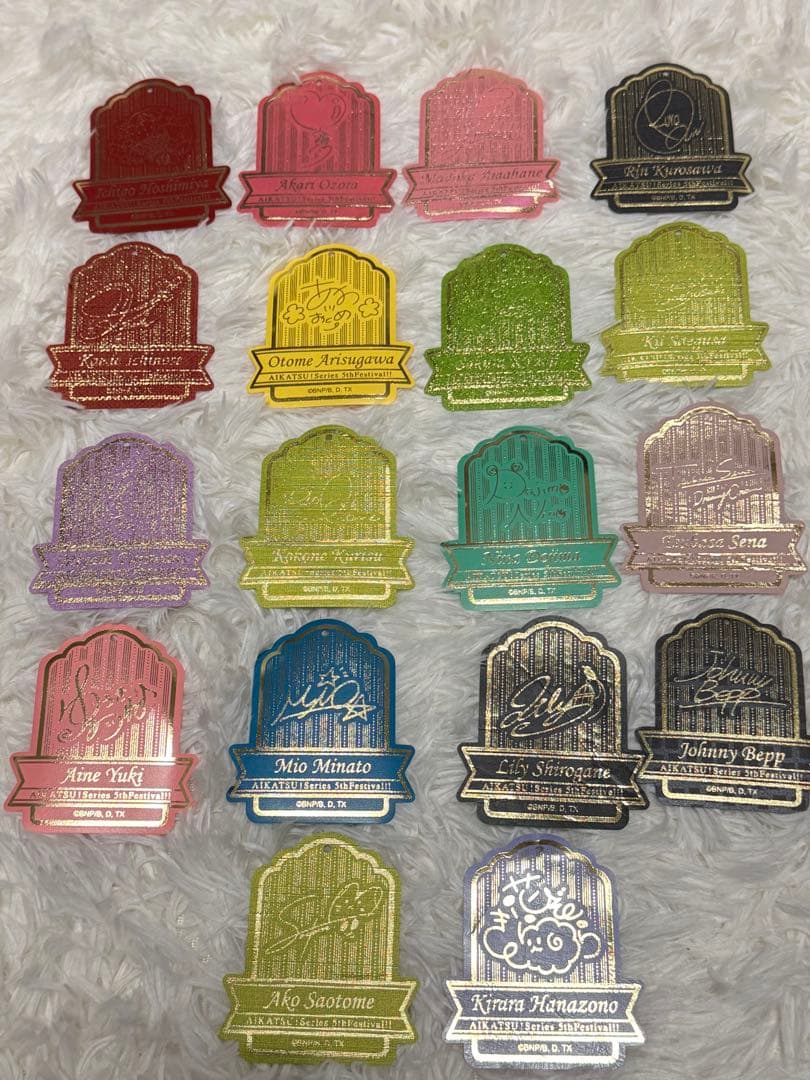 【アイカツ! 5th SHINING SIGN*】18種セット チケットライクコレクション アイカツ！│ライフスタイルバンダイ