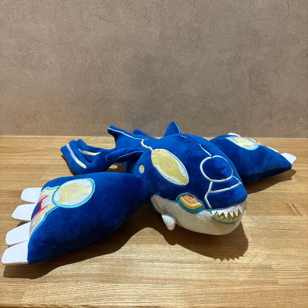 廃盤/2014年/一点もの】ゲンシグラードン ゲンシカイオーガ ぬいぐるみ