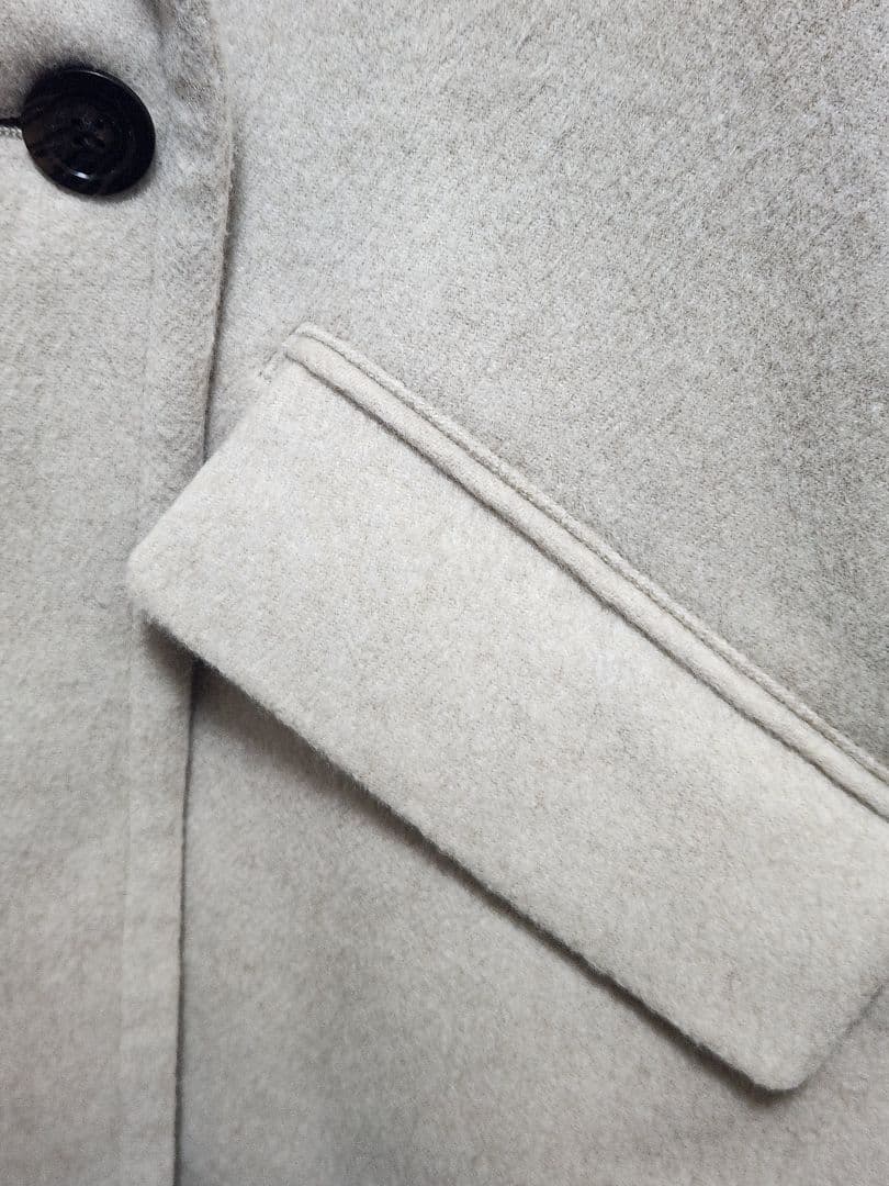 シンプリシテェ S120ブレンドリバーミドルコート ベージュ 24AW - メルカリ