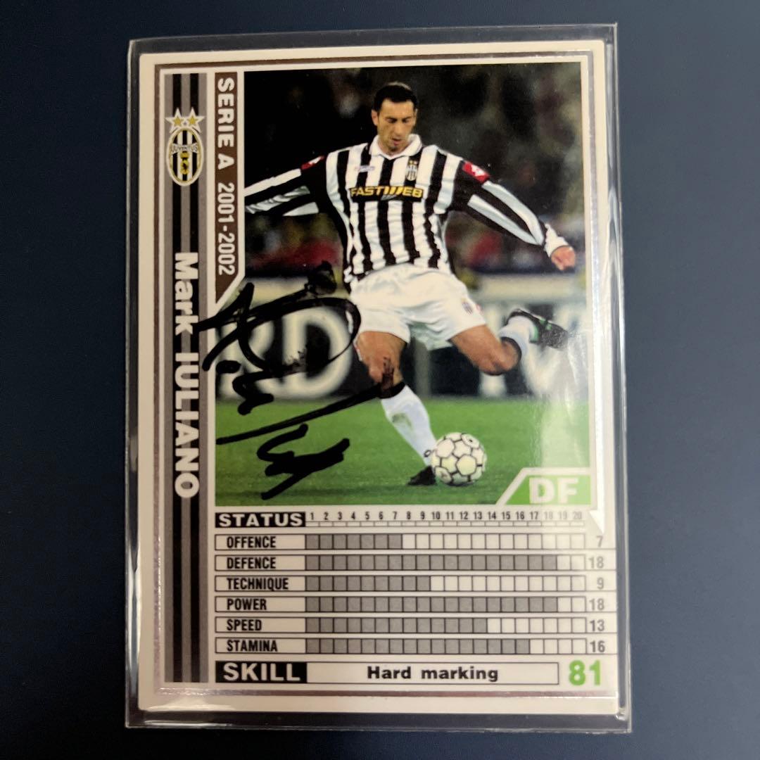 WCCF ユベントス10選手直筆サイン入りカード - メルカリ