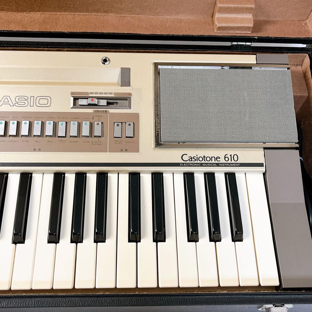 CASIO カシオ キーボード Casiotone 610 CT-610 - メルカリ
