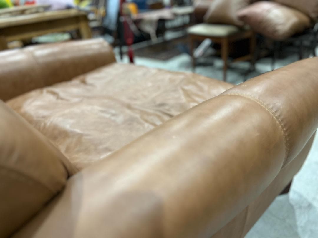 HALO / ハロ｜GIL ギルソファ｜1.5P レザー ラブソファ｜総本革