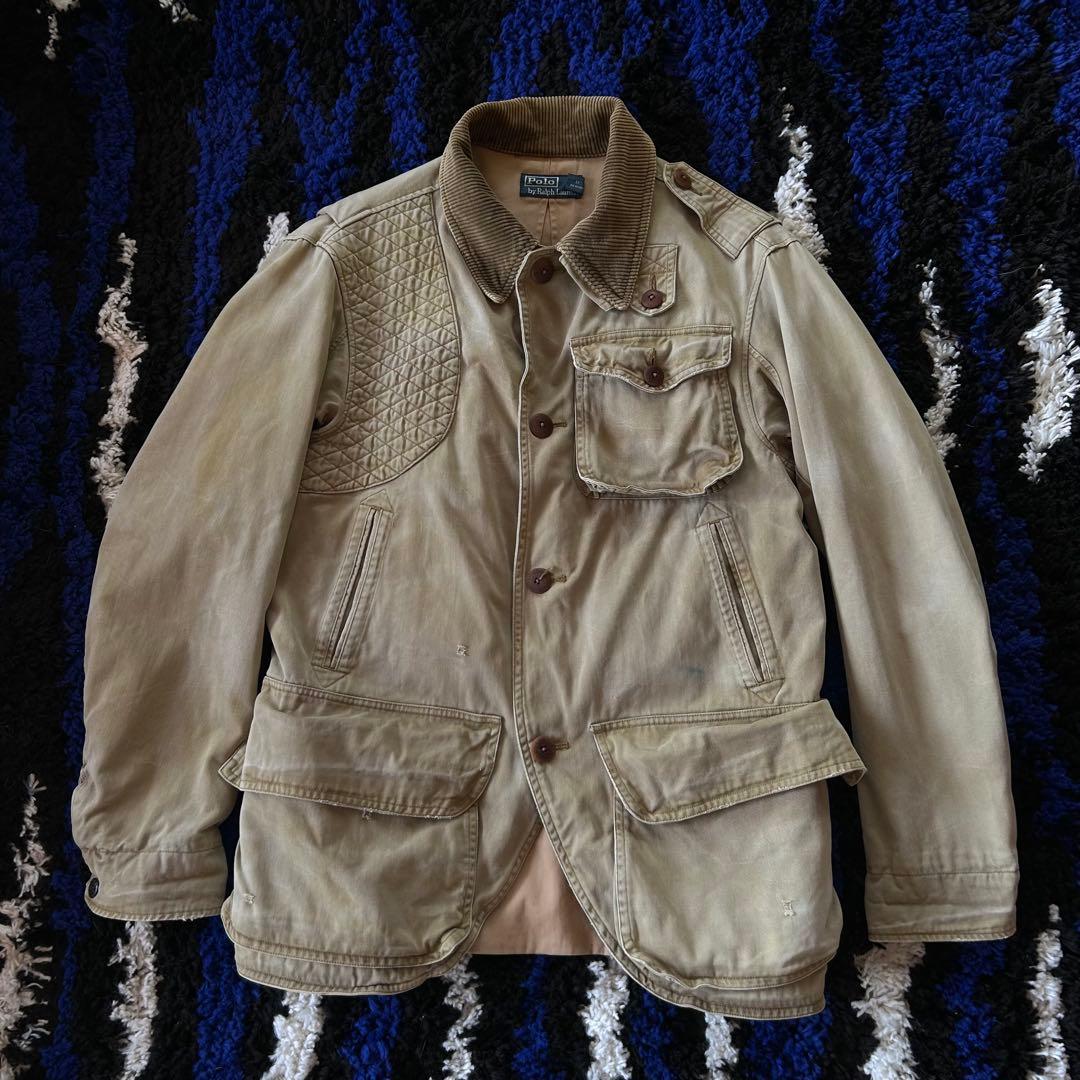 NOID ノーアイディー スタジャン ウール レザー袖 CAMBIO 革ジャンの