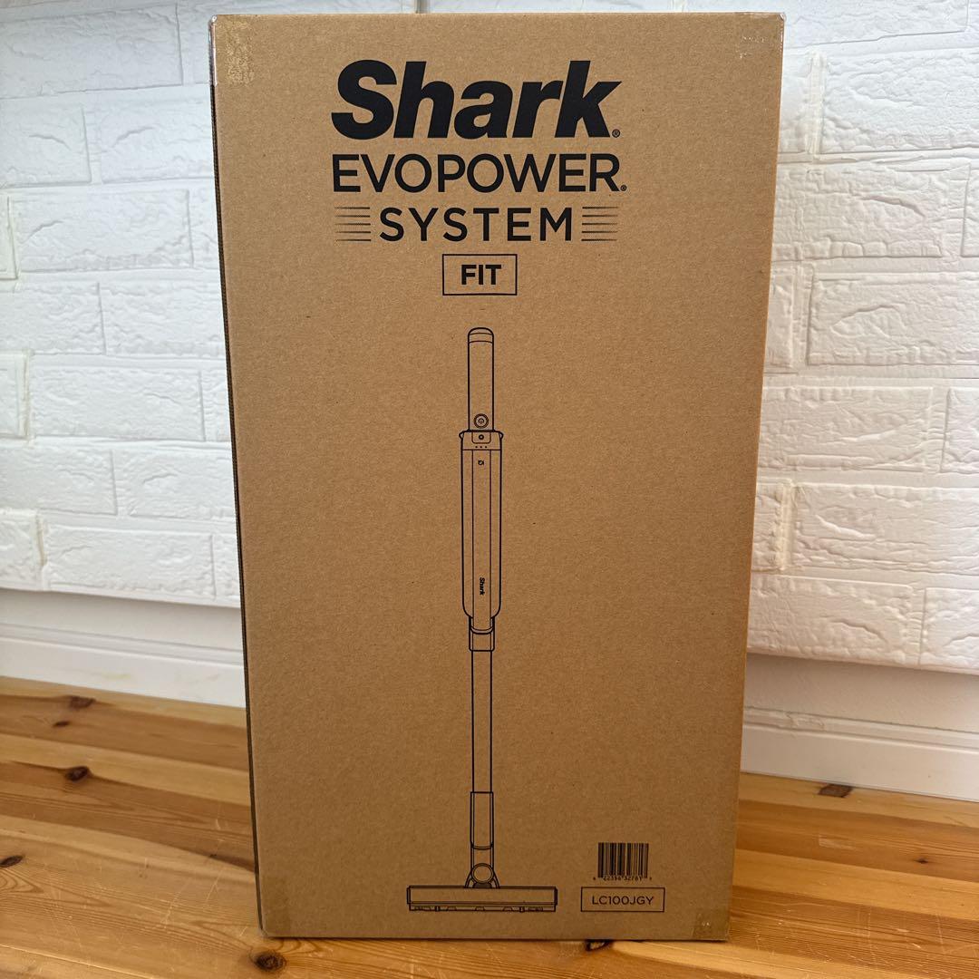 【新品未使用】Shark EVOPOWERSYSTEM FIT LC100JGY Shark（シャーク） Shark EVOPOWER SYSTEM FIT コードレススティック