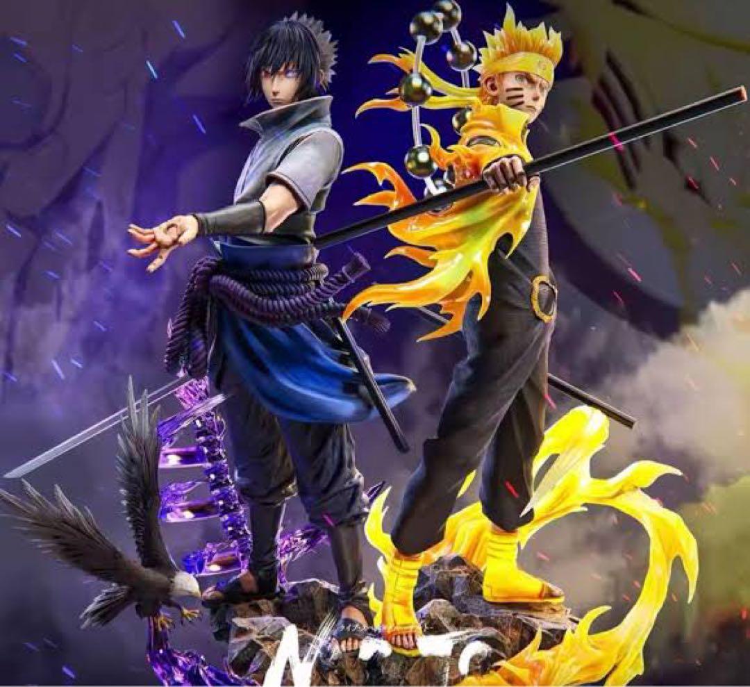 NARUTO ナルト×サスケ 九喇嘛チャクラモード 海外フィギュア 激レア】NARUTO ナルト×サスケ 九喇嘛チャクラモード 海外フィギュア