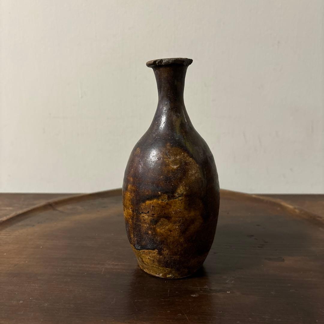 古瀬戸徳利 美濃 花器 古道具 古備前 古丹波花入 川瀬俊朗 向田邦子