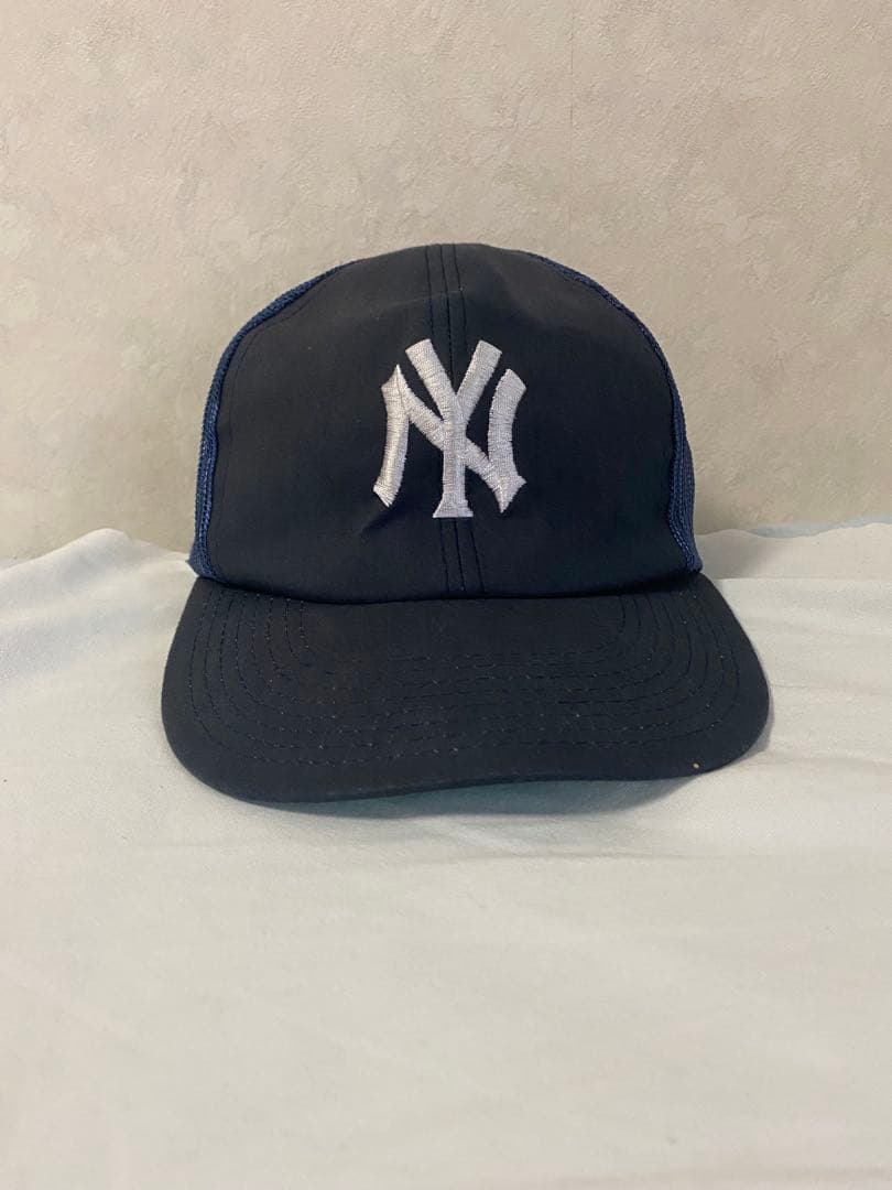 超希少】 90s TWINS ヤンキース メッシュキャップ つば裏緑 - メルカリ