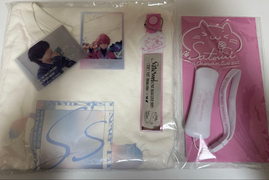 さとみくんワンマングッズ 🐱#さとみ】 ✩˖°⌖ Satomi ONE MAN LIVE 2025 ⌖.꙳✩ 会場グッズ情報