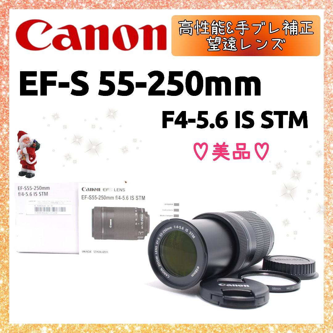 ❤即購入1000円OFF❤ Canon EF-S 55-250mm IS STM Canon EF-S 55-250mm f/4-5.6 IS STM | Telephoto Zoom Lens