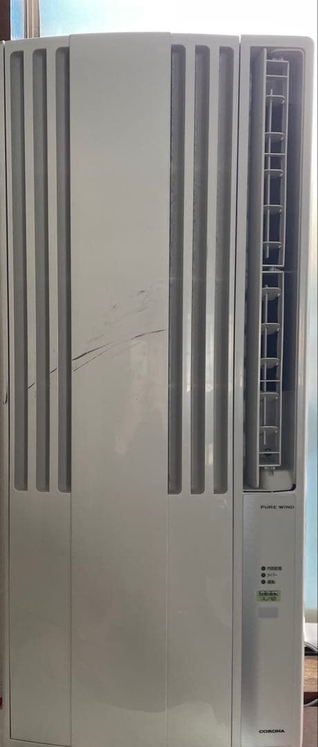 CORONA 窓用エアコン　箱無し (手渡し限定) Amazon | CORONA ウインドエアコン (冷房専用CWシリーズ用) テラス窓用