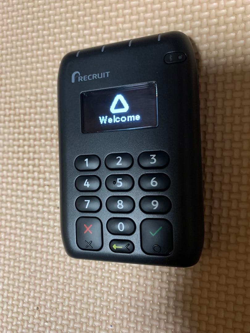RECRUIT Airレジ　エアペイ Bluetooth対応 カードリーダー RECRUIT Airレジ エアペイ Bluetooth対応 カードリーダー カード