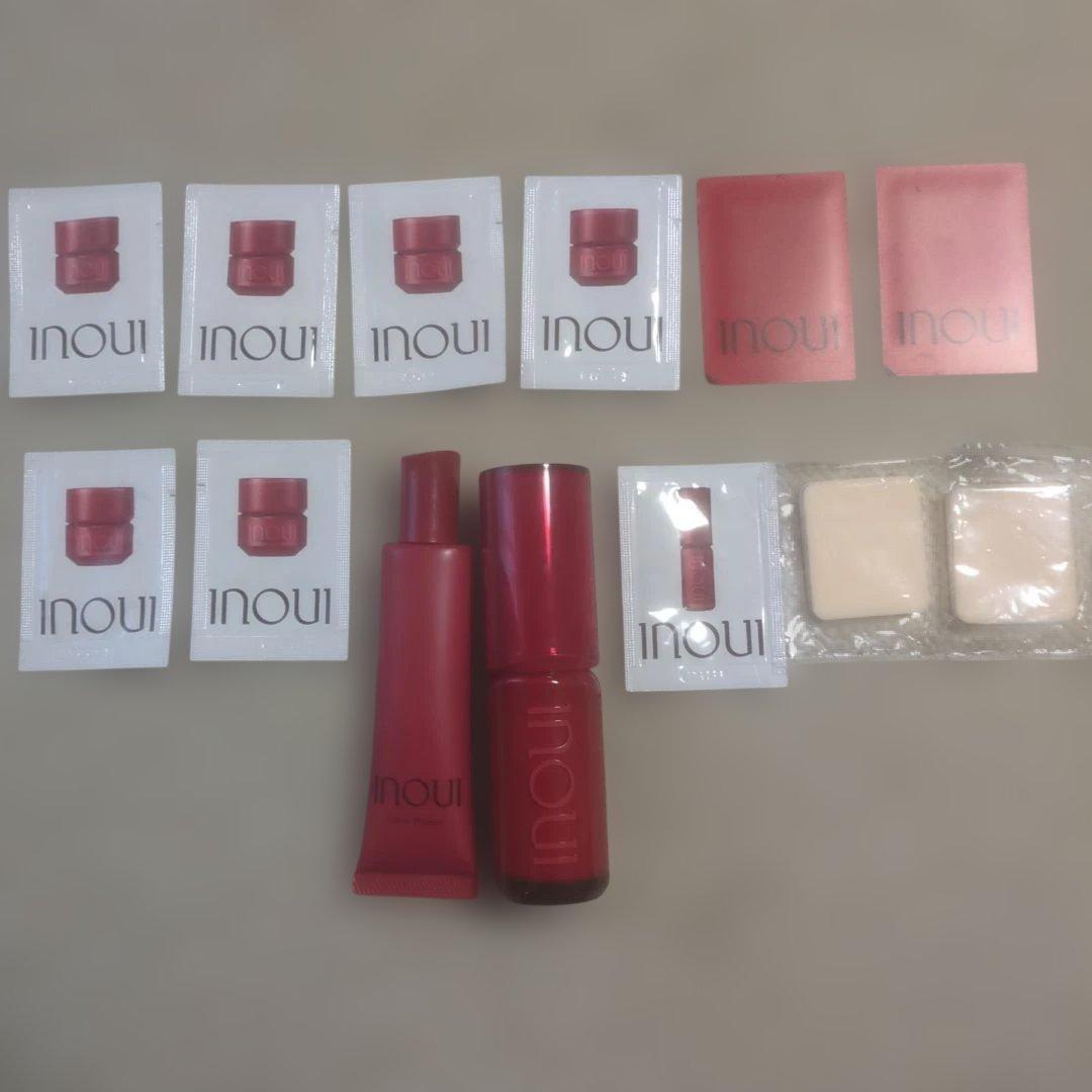 INOUI　リキッドファンデーション＋グロープライマー＋ファンデサンプル♥ Inoui（SHISEIDO） - インウイ リキッドファンデーション グロー