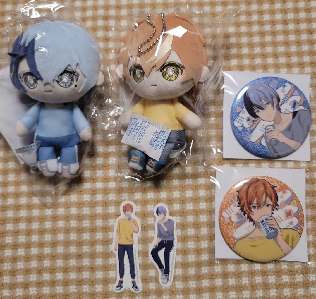 う*ぎ様 プロセカ 東雲彰人 青柳冬弥 はぴこれ ぬいぐるみ 缶バッジ