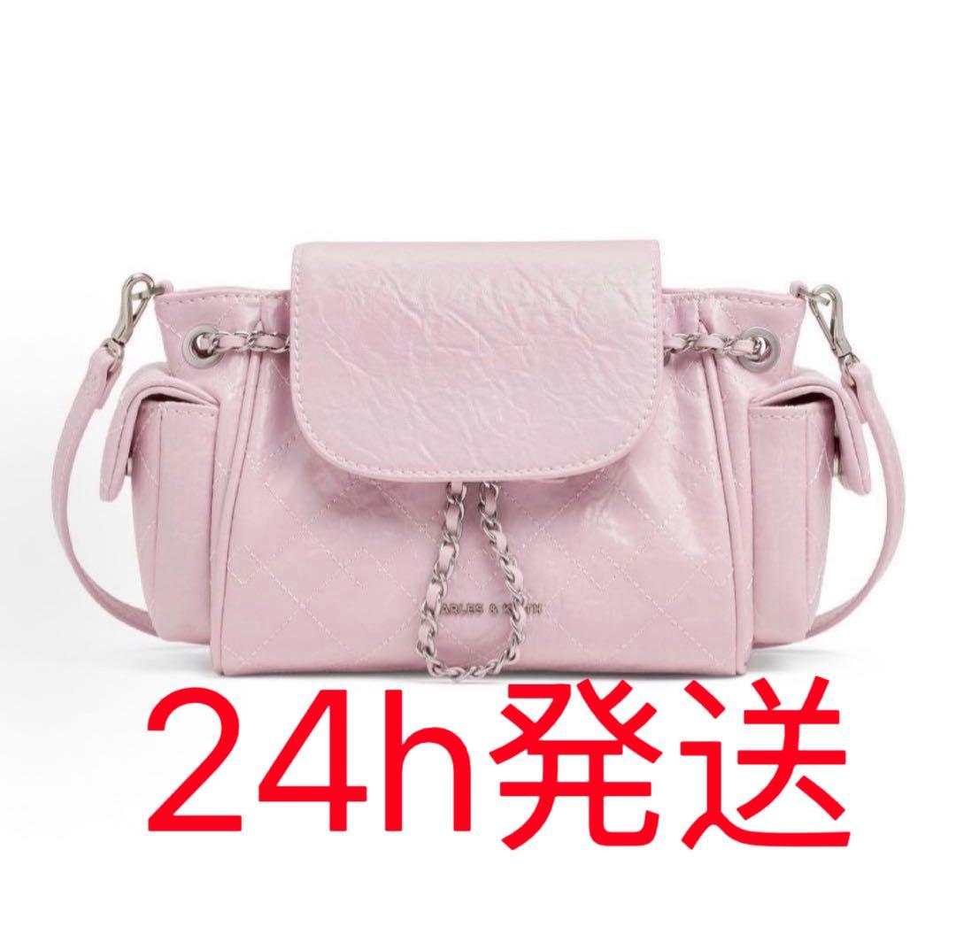 CHARLES&KEITH Duo 2wayフラップバックパック - メルカリ