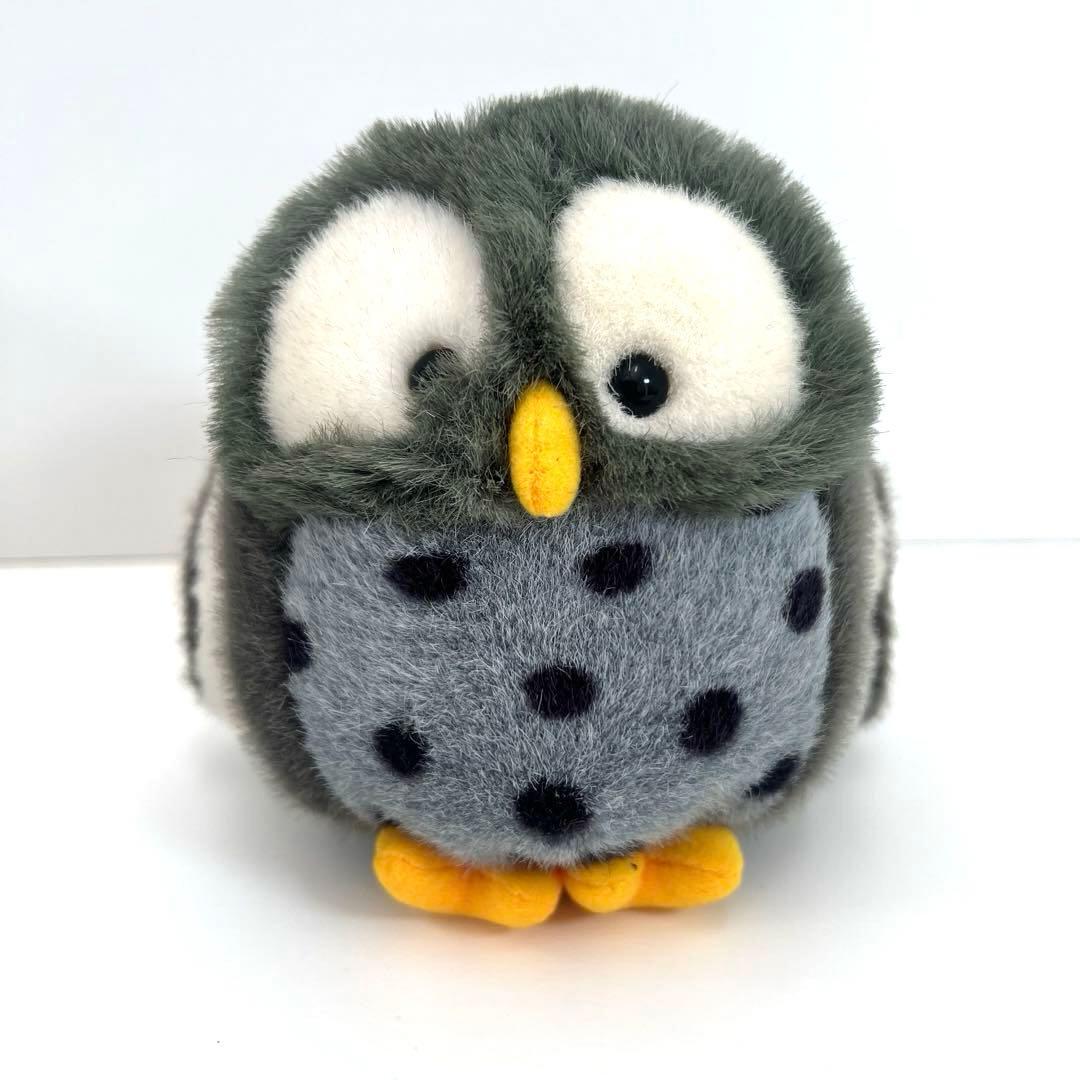 当時物 レトロ ヒロクンハウス フクロウ ぬいぐるみ 4個セット - メルカリ