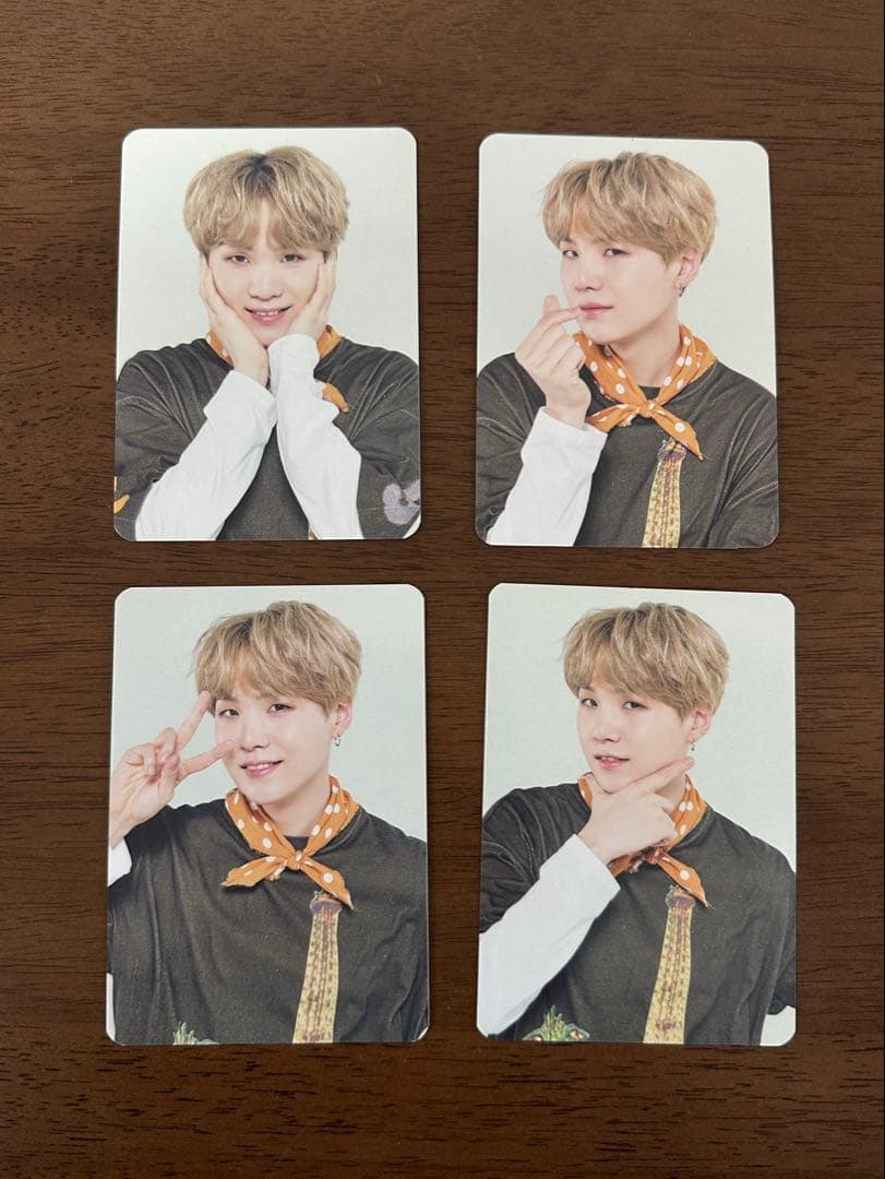 BTS 公式 マジックショップ ユンギ SUGAミニフォト トレカ コンプ