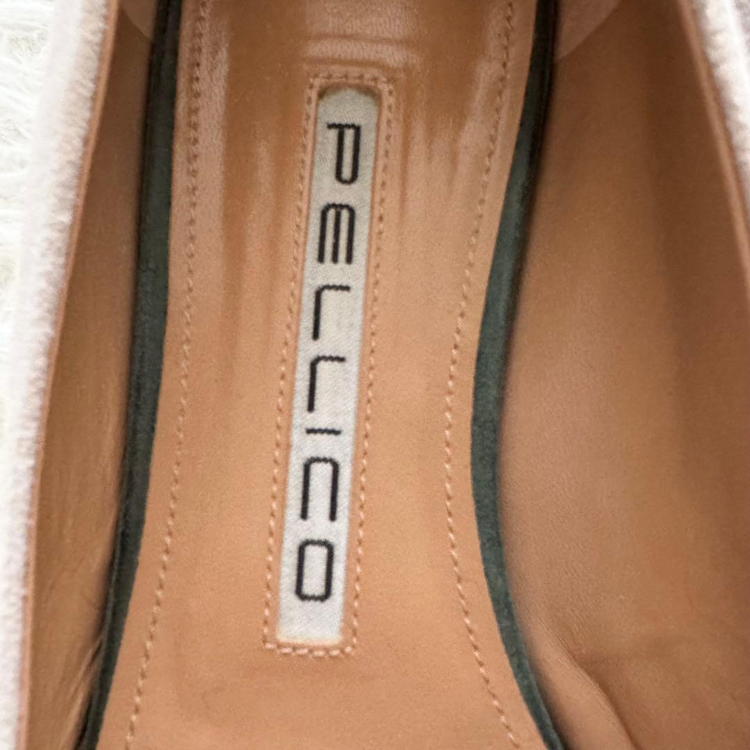 ペリーコ】パンプス FIBBIA スエード ポインテッドトゥ 37