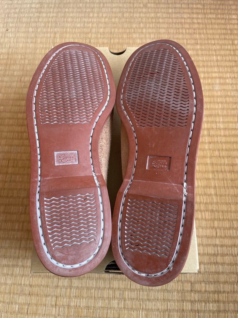 デッドストック ヴィンテージ エルエルビーン ベージュ スエード 28.5cm