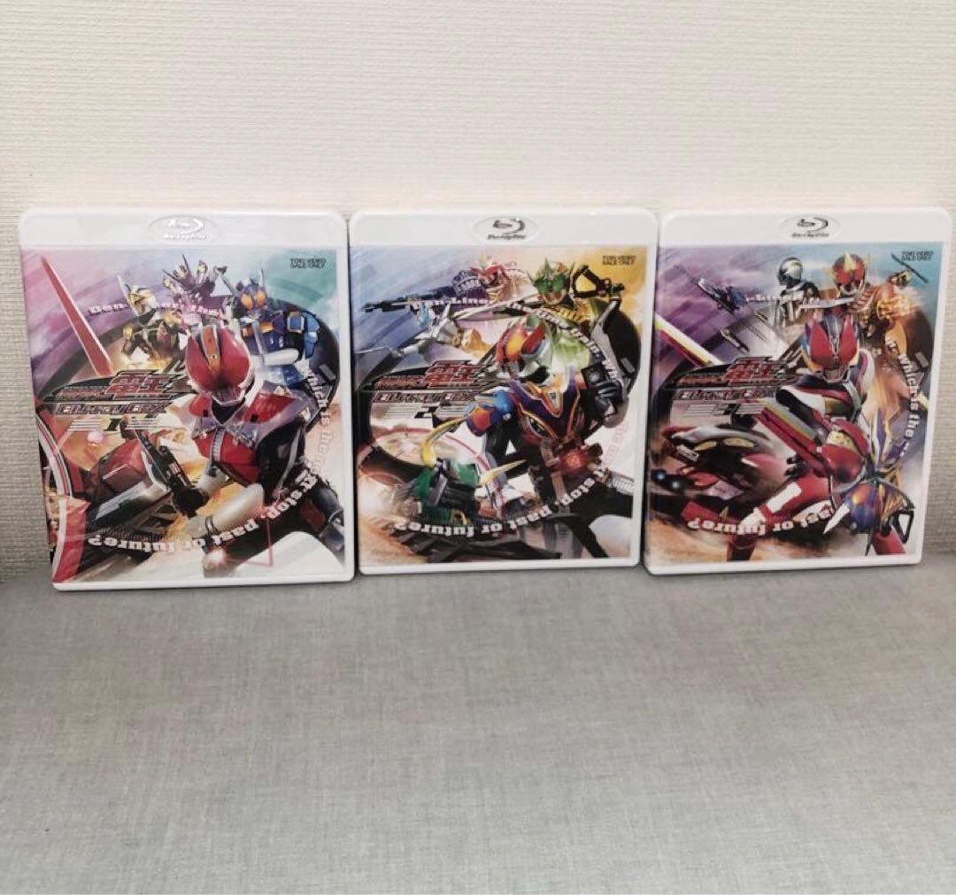 仮面ライダー電王 Blu-ray BOX 初回限定版 BOX付き全3巻セット - メルカリ