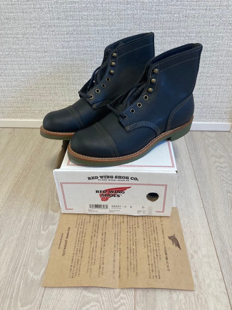 新品 限定 レッドウィング アイアンレンジャー 4331 グリーンソール